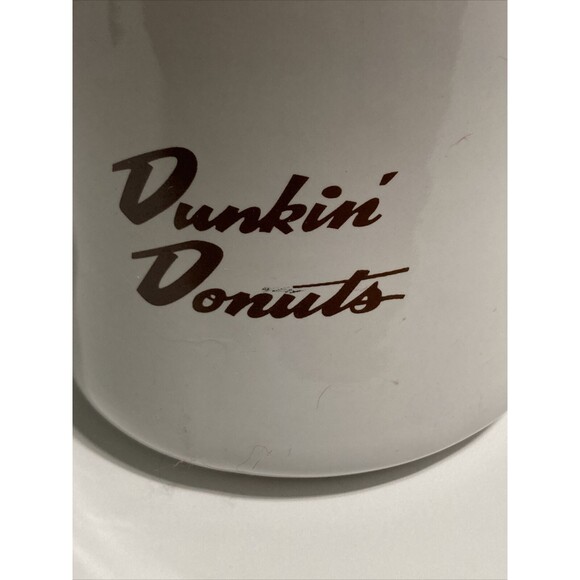 DUNKIN DONUTS  Dunkie Mascot Vintage Logo Coffee Mug Cup 14 Oz - Picture 10 of 11